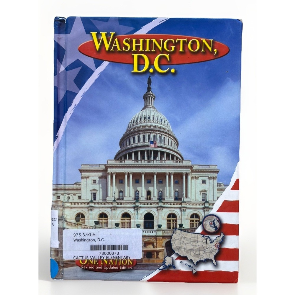 2 Capstone One Nation Books Washington DC & Maryland by Patricia K. Kummer - Picture 5 of 8